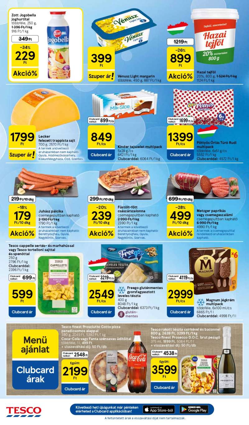 Tesco Akciós Újság 4 oldal