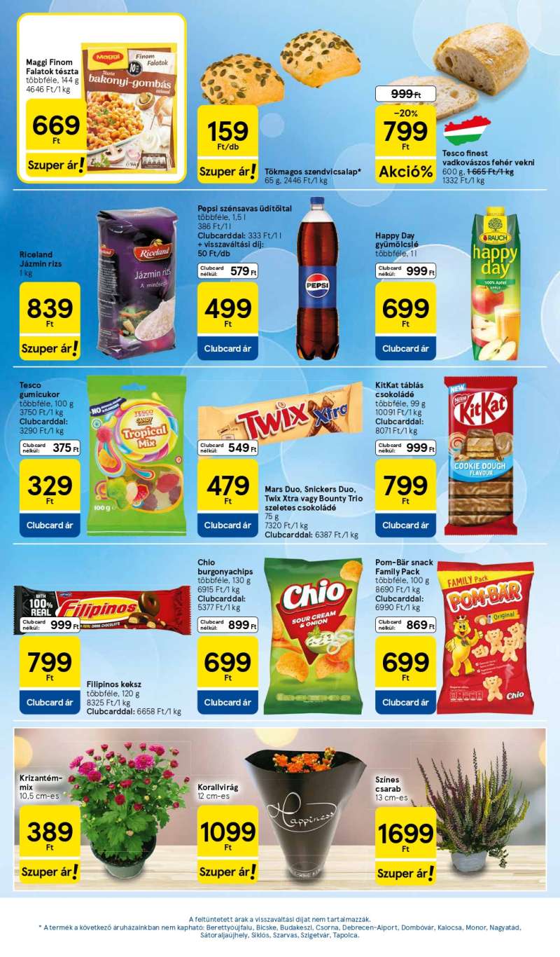 Tesco Akciós Újság 5 oldal