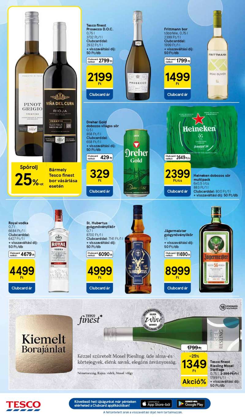Tesco Akciós Újság 6 oldal