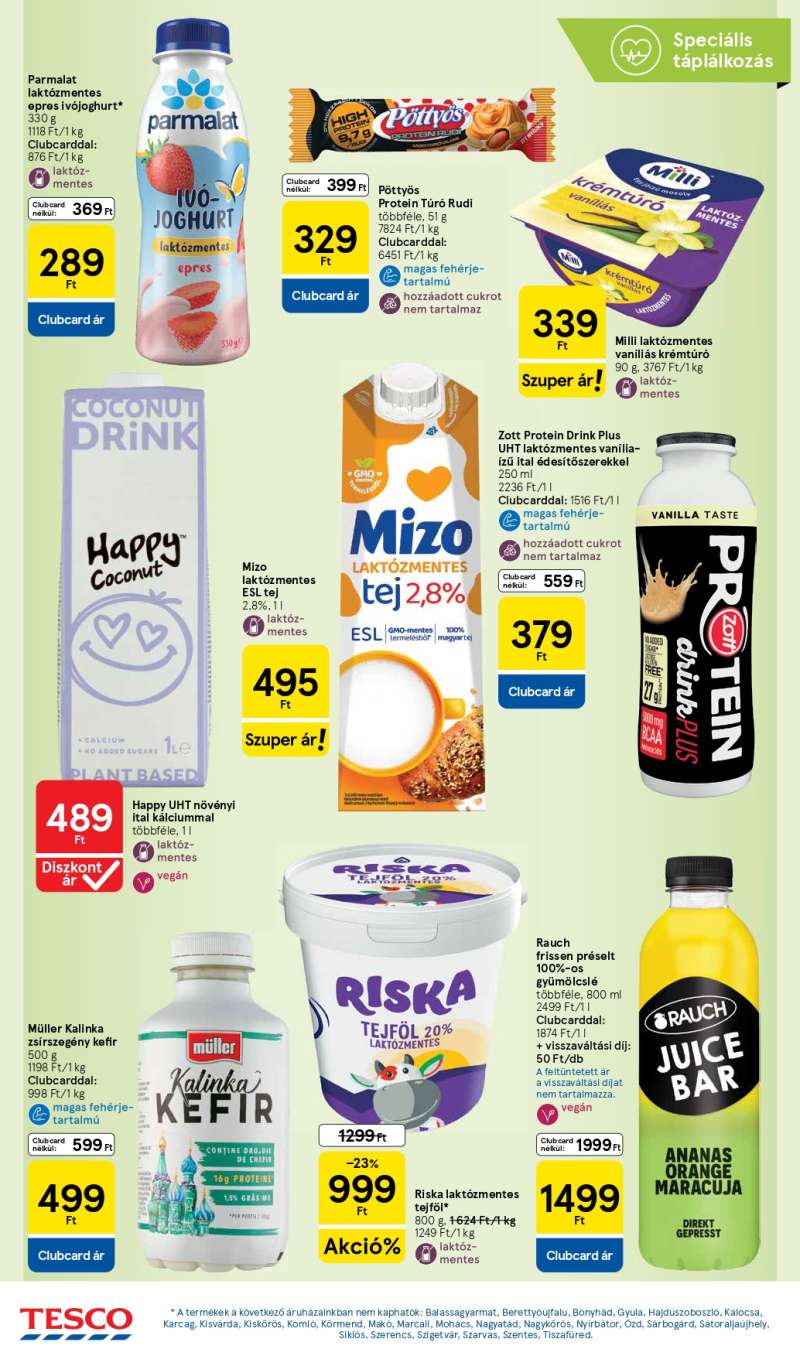 Tesco Akciós Újság 10 oldal