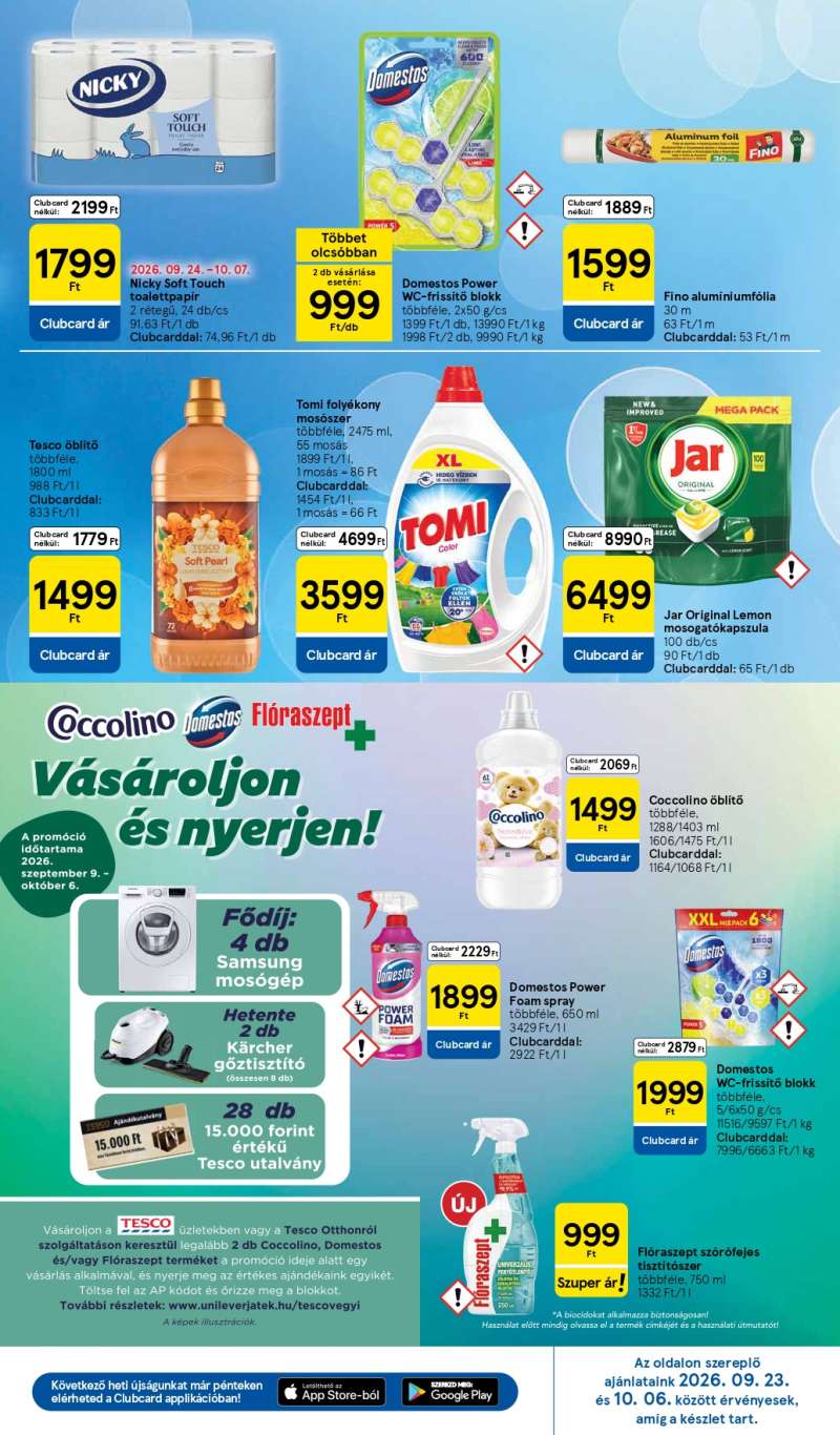 Tesco Akciós Újság 25 oldal