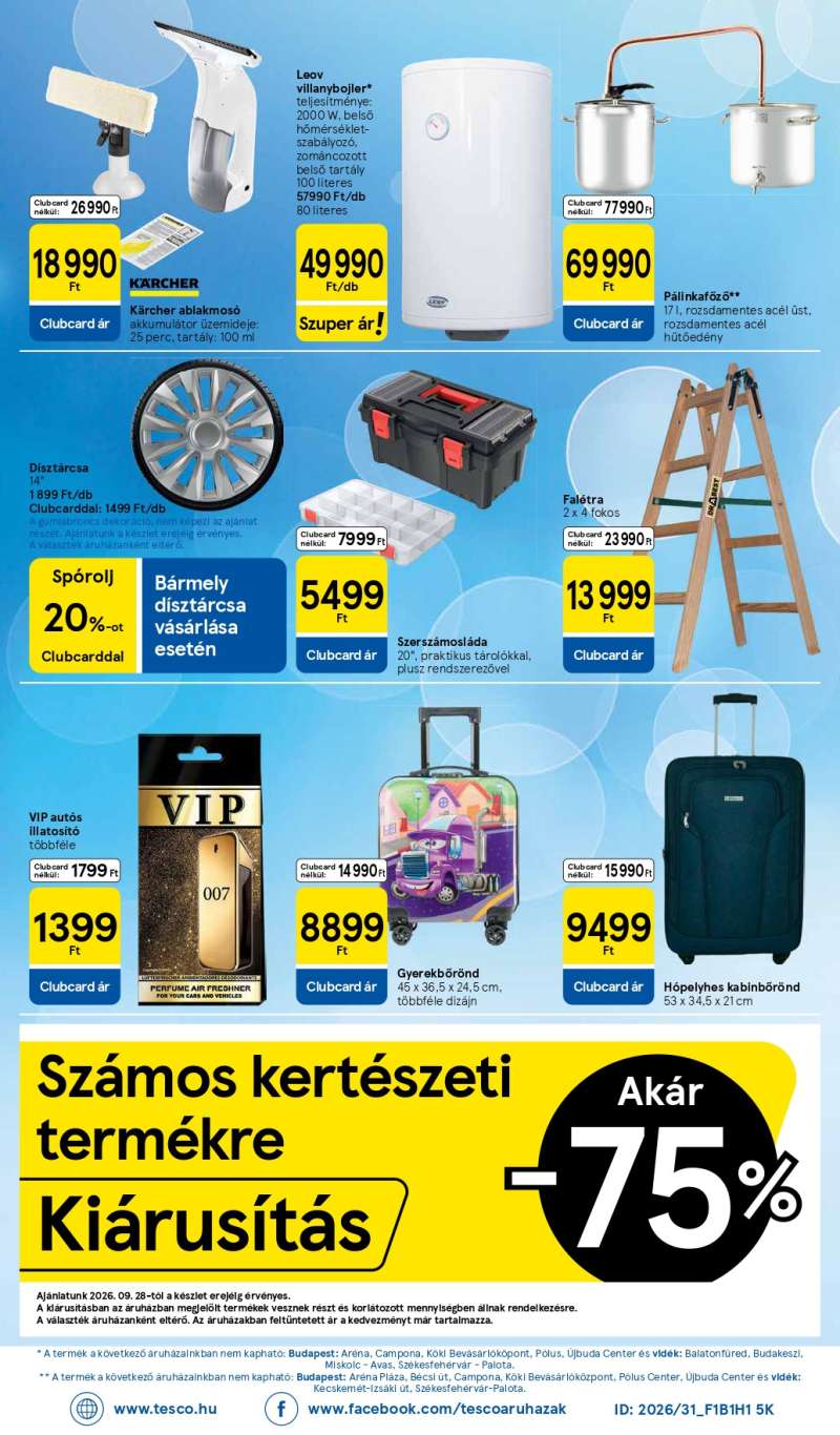 Tesco Akciós Újság 30 oldal