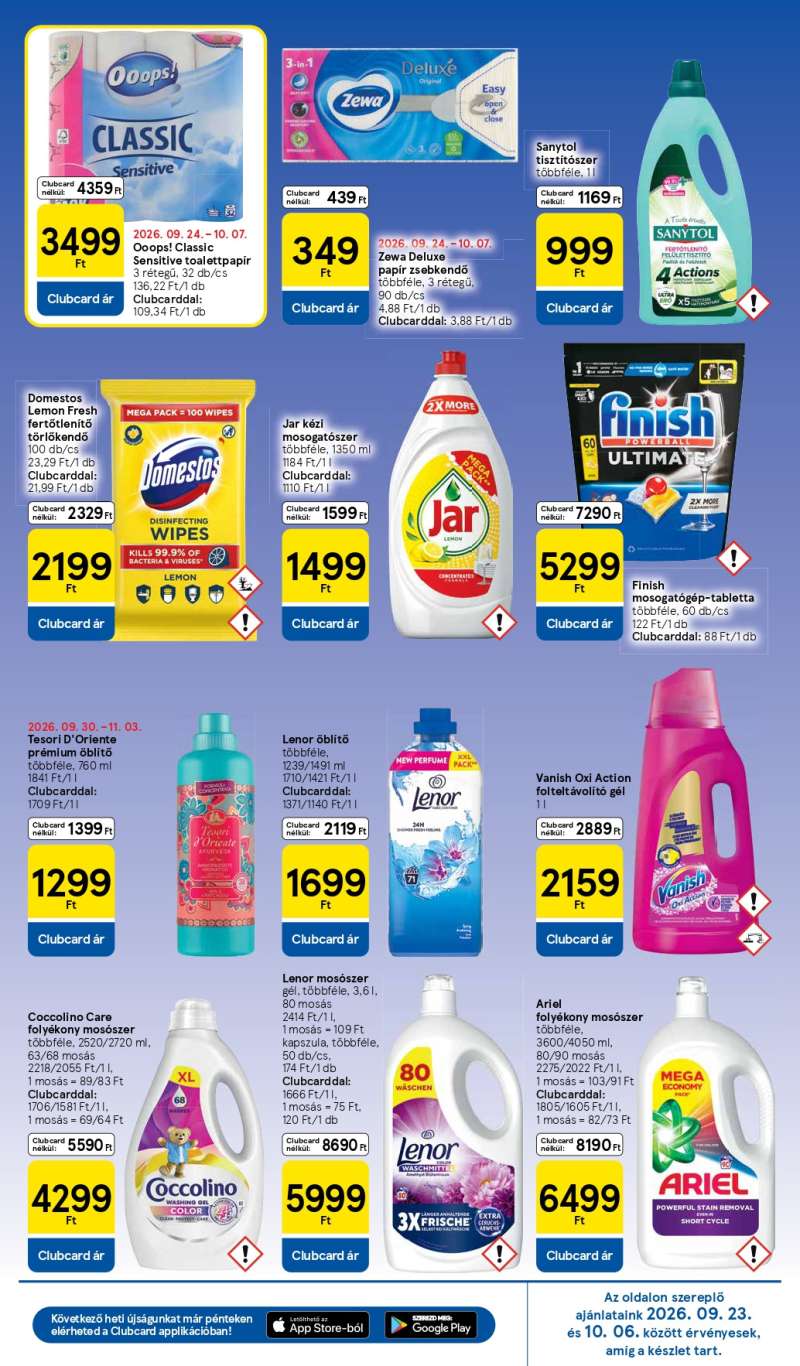 Tesco Akciós Újság 9 oldal