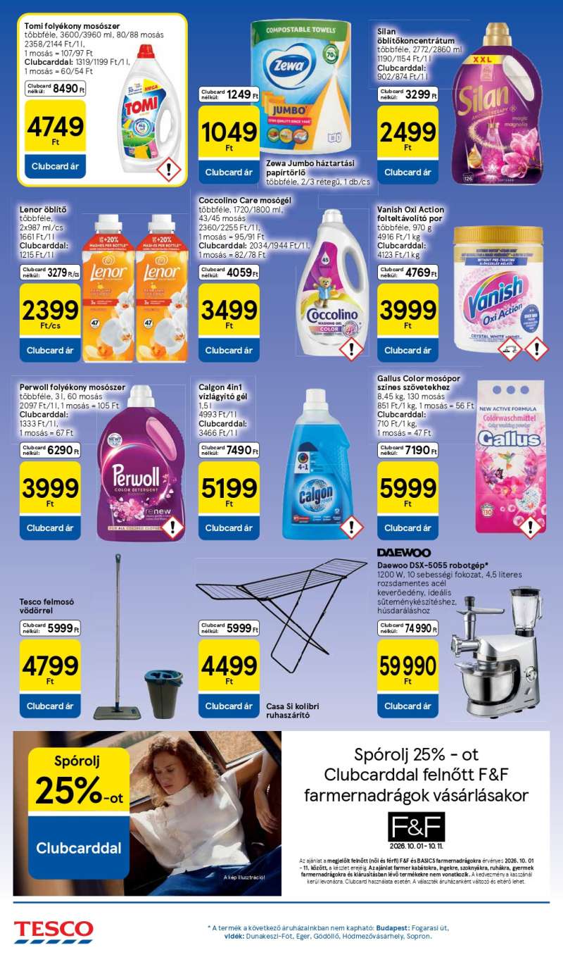 Tesco Akciós Újság 10 oldal