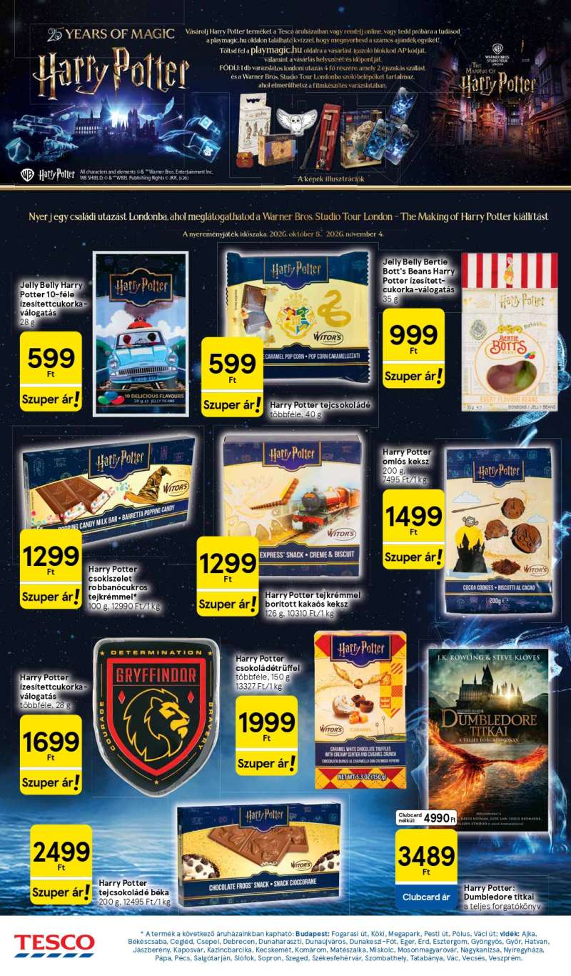 Tesco Akciós Újság 18 oldal