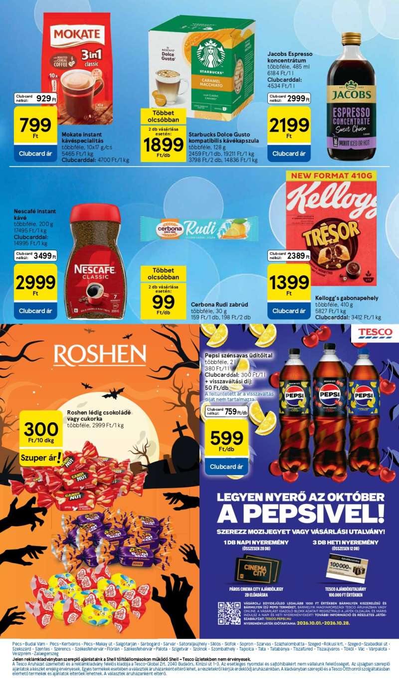 Tesco Akciós Újság 25 oldal