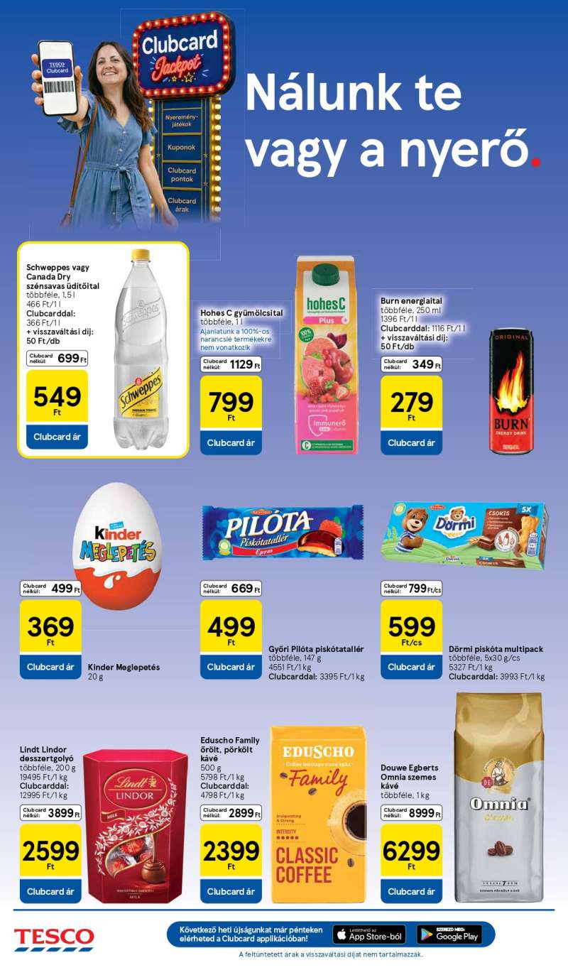Tesco Akciós Újság 6 oldal