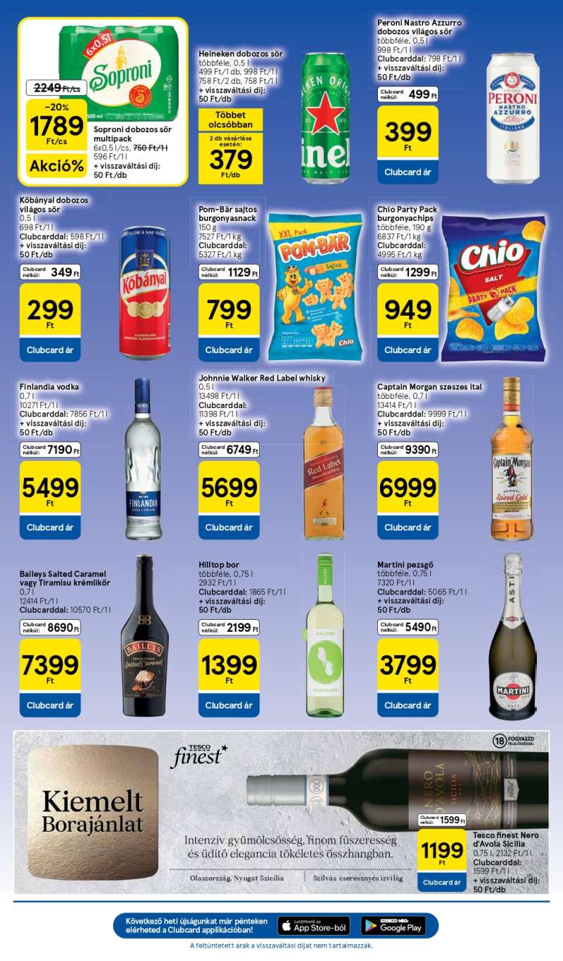 Tesco Akciós Újság 7 oldal