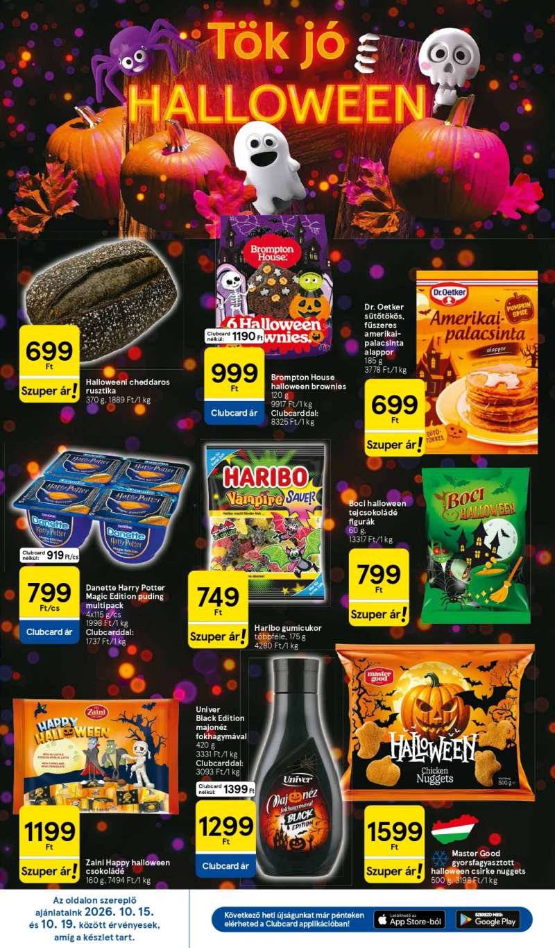 Tesco Akciós Újság 10 oldal
