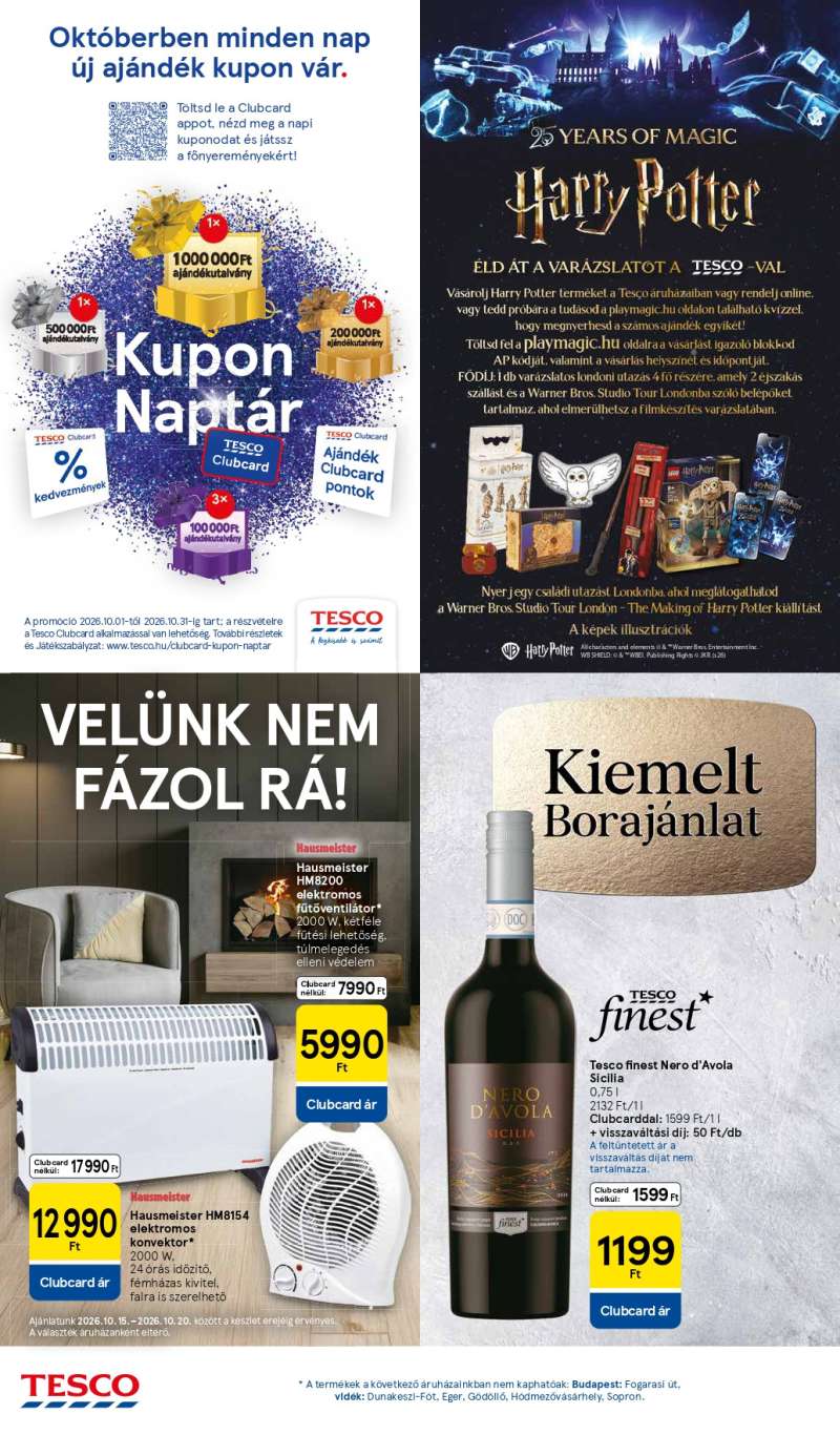 Tesco Akciós Újság 12 oldal