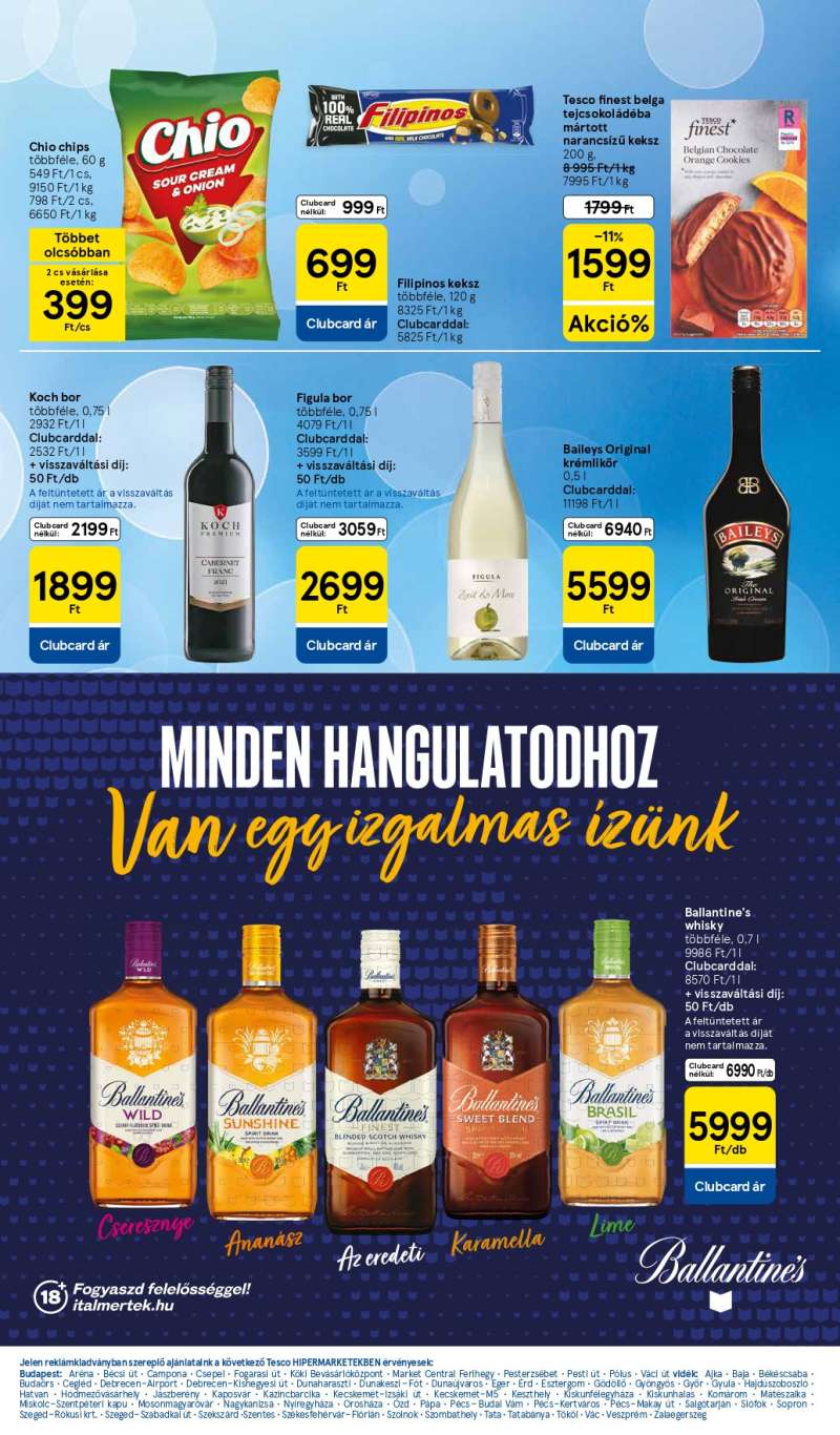Tesco Akciós Újság 18 oldal