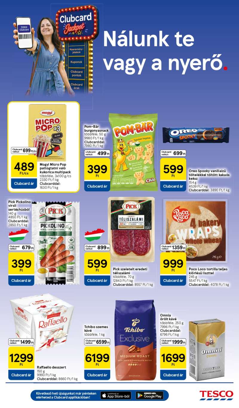Tesco Akciós Újság 5 oldal