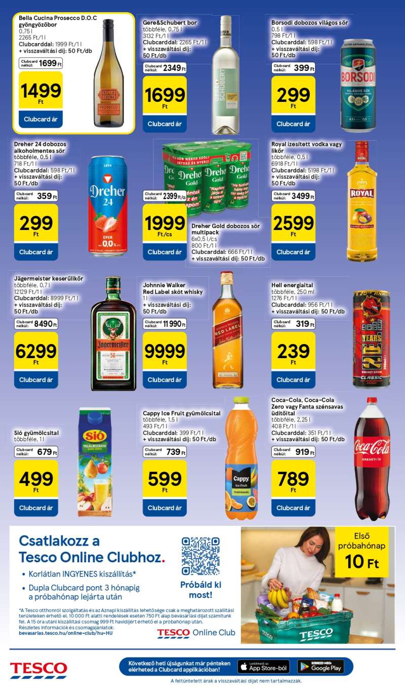 Tesco Akciós Újság 6 oldal