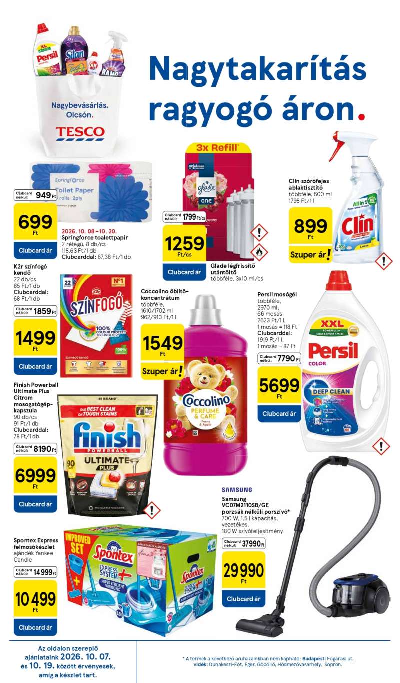 Tesco Akciós Újság 8 oldal