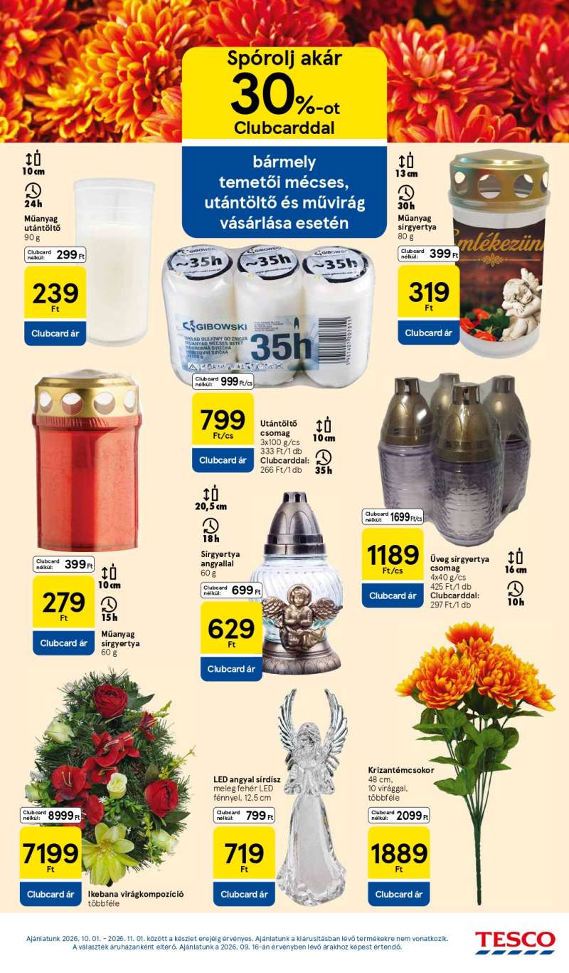 Tesco Akciós Újság 9 oldal