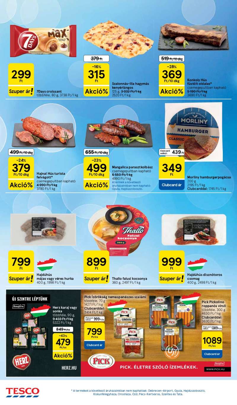 Tesco Akciós Újság 18 oldal
