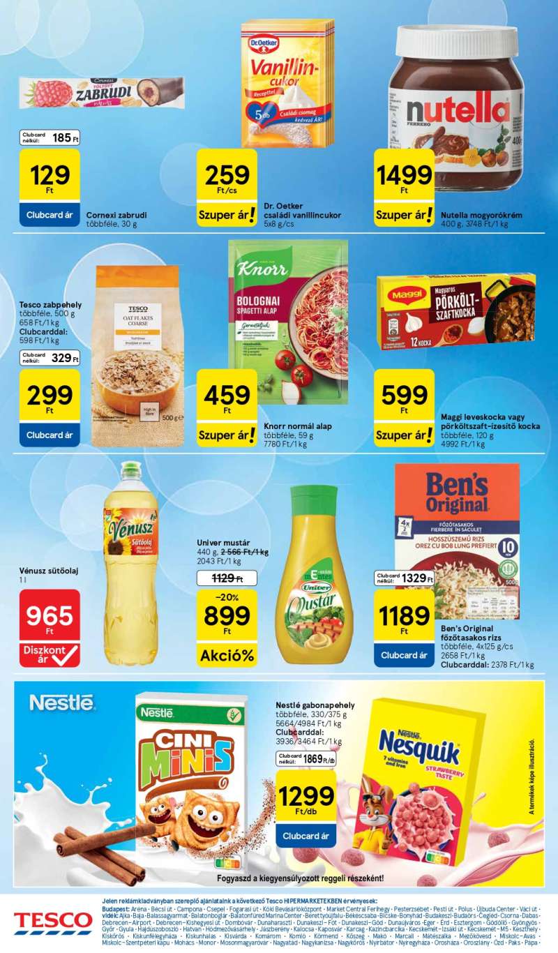 Tesco Akciós Újság 22 oldal