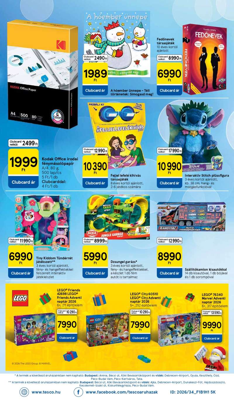 Tesco Akciós Újság 32 oldal