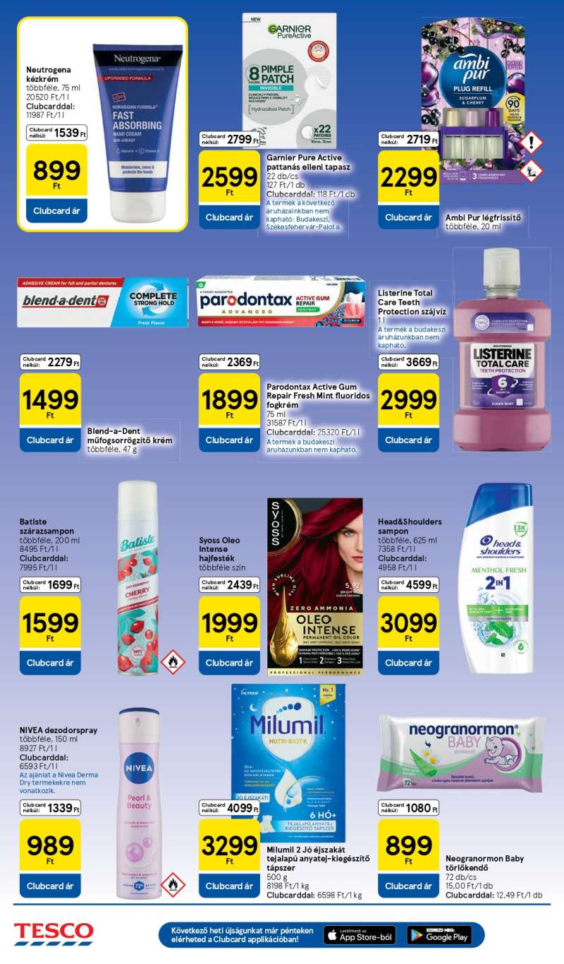Tesco Akciós Újság 8 oldal