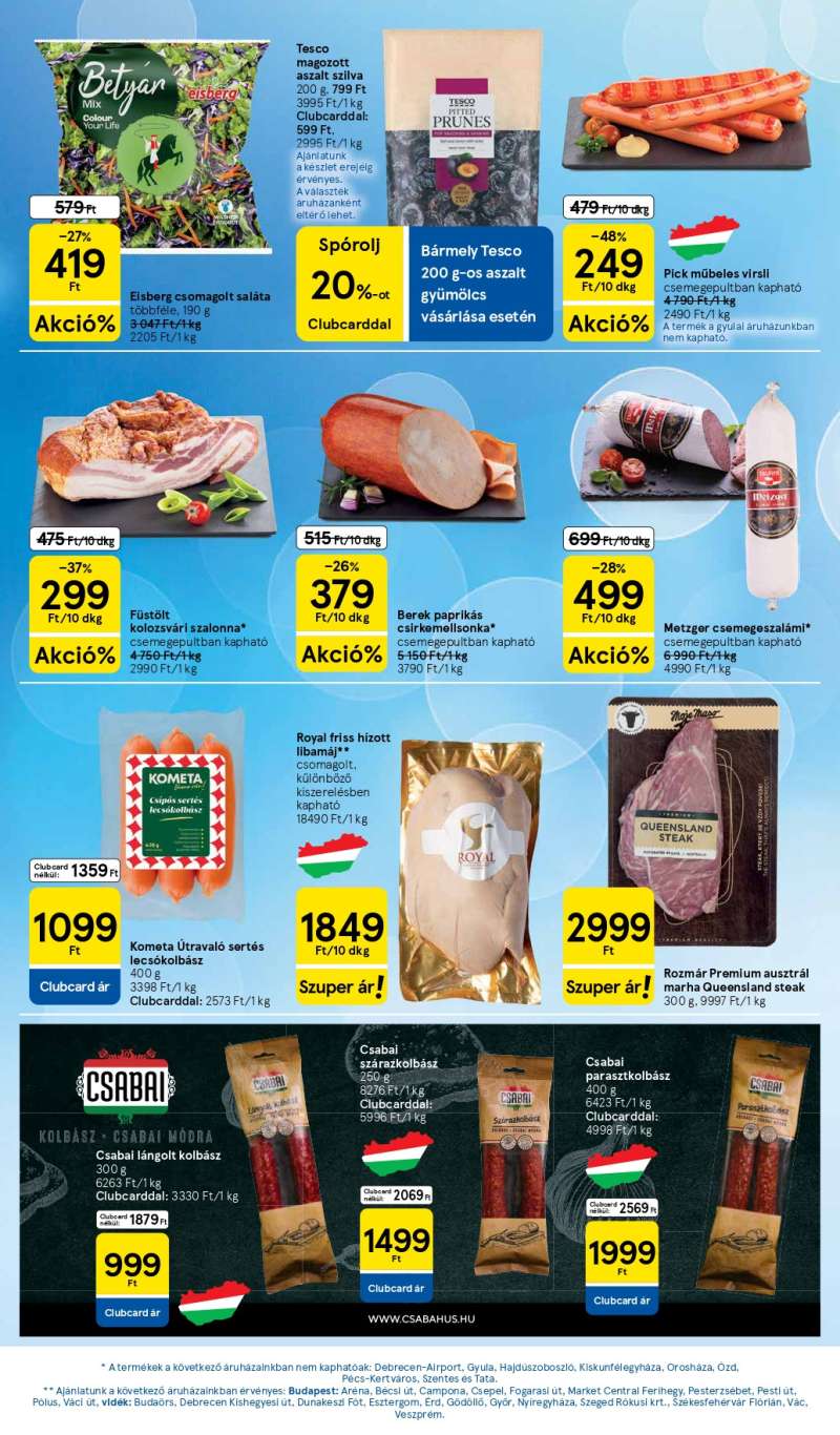 Tesco Akciós Újság 17 oldal