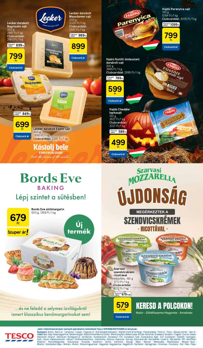 Tesco Akciós Újság 18 oldal