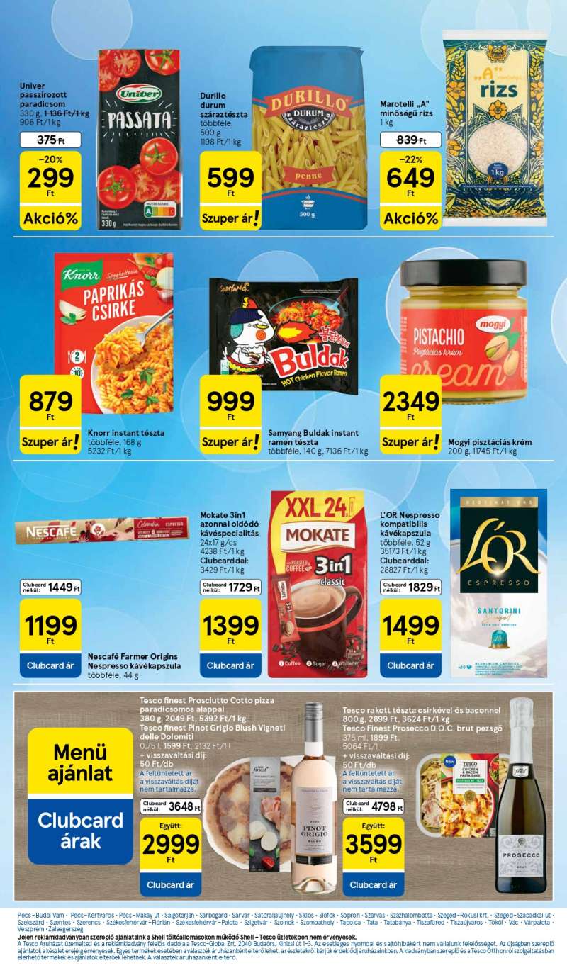 Tesco Akciós Újság 19 oldal