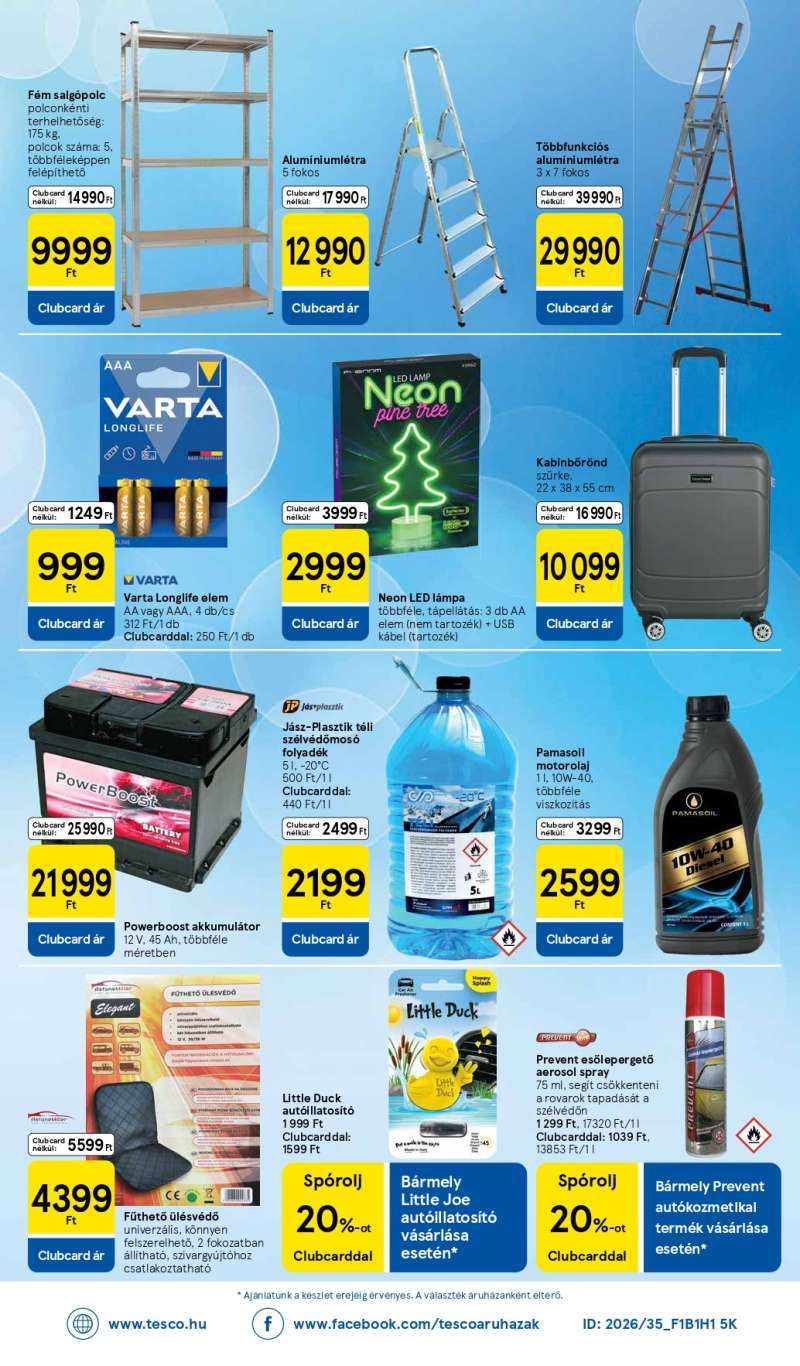 Tesco Akciós Újság 30 oldal