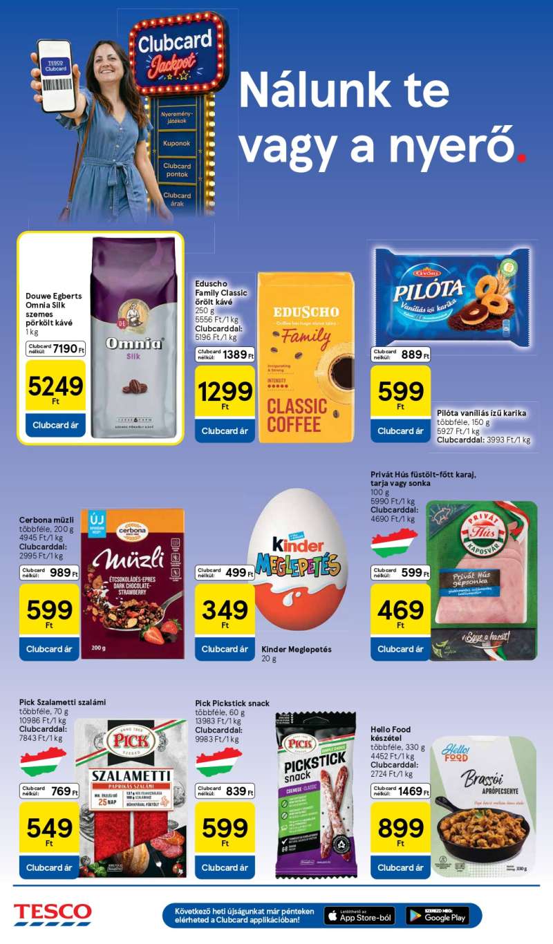 Tesco Akciós Újság 6 oldal