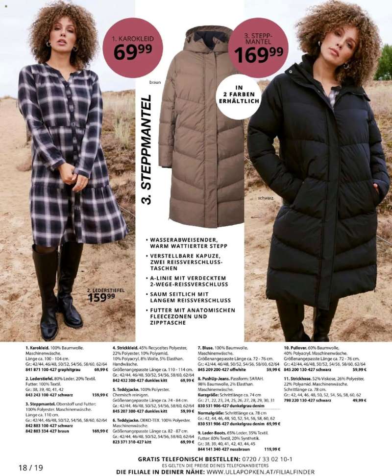 Ulla Popken Akciós újság Ulla Popken 18 oldal