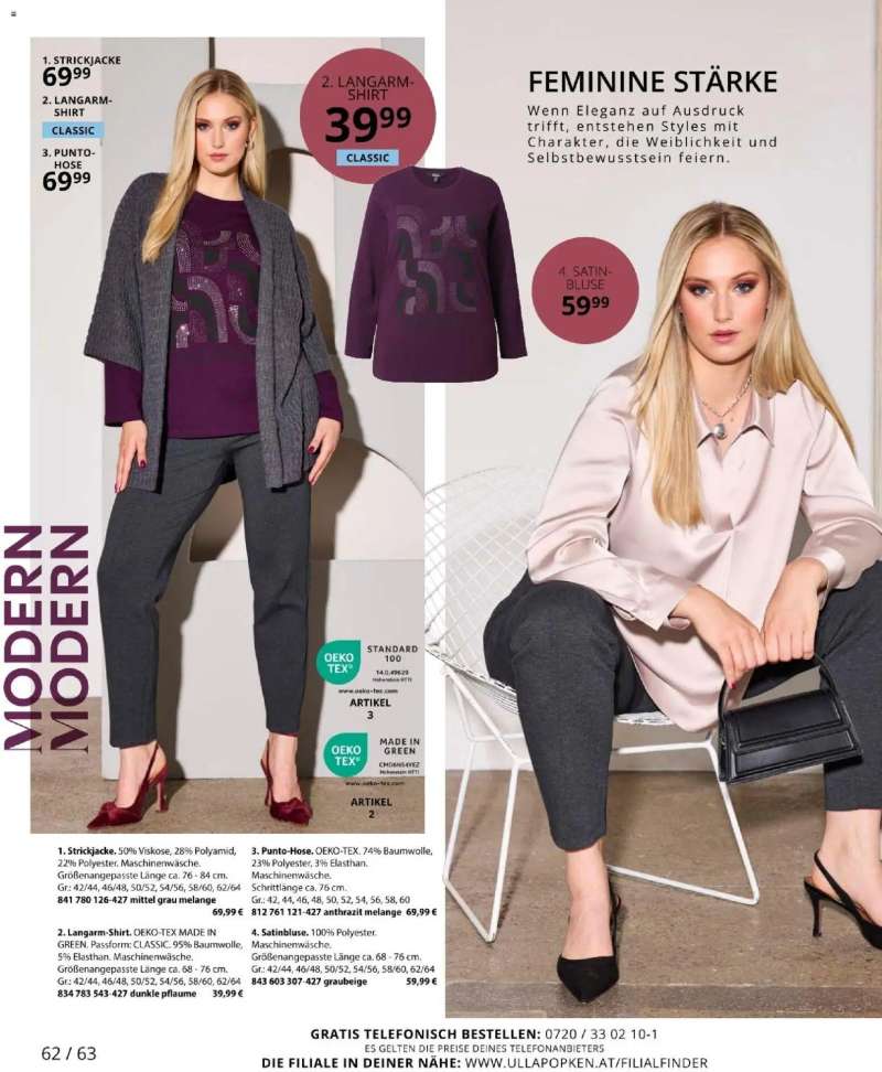 Ulla Popken Akciós újság Ulla Popken 62 oldal