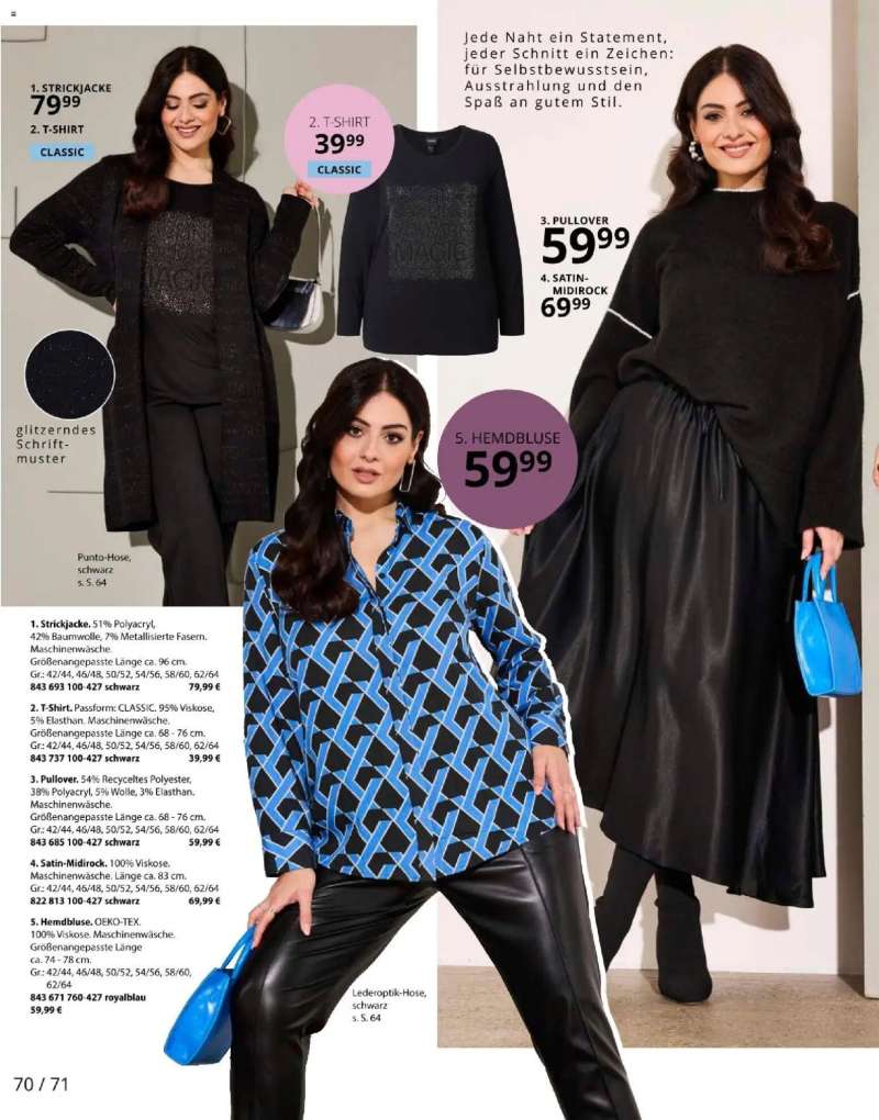 Ulla Popken Akciós újság Ulla Popken 70 oldal