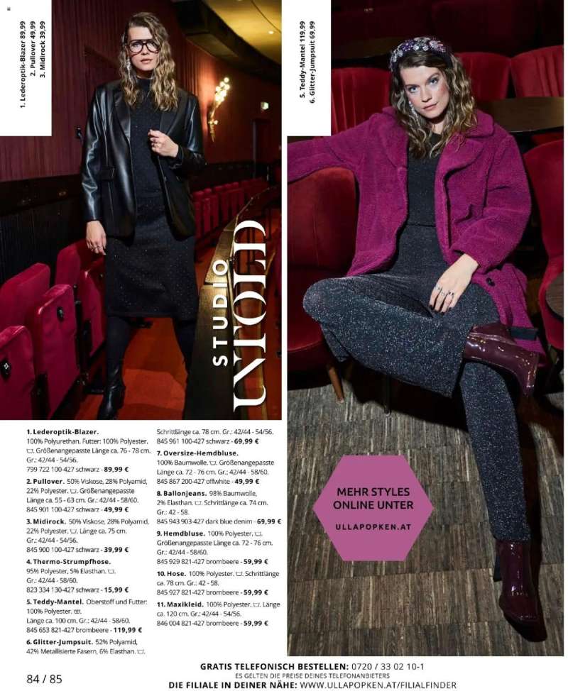 Ulla Popken Akciós újság Ulla Popken 84 oldal