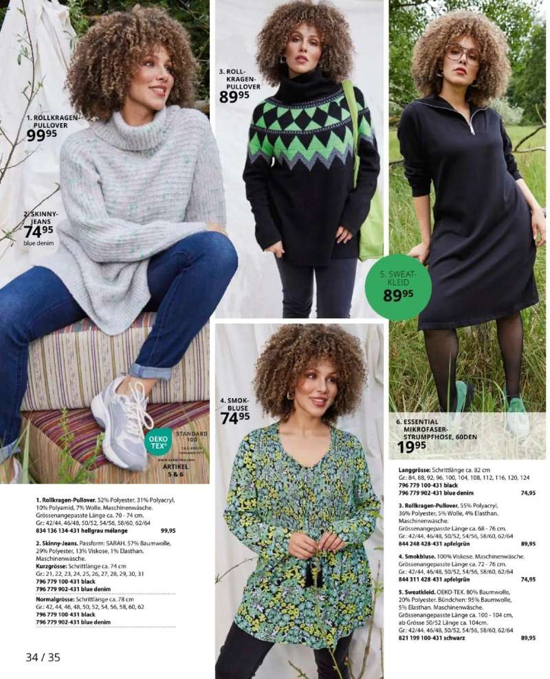 Ulla Popken Akciós újság Ulla Popken 34 oldal