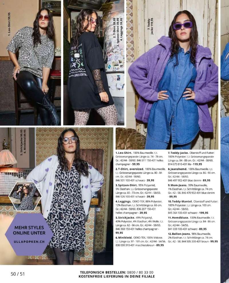 Ulla Popken Akciós újság Ulla Popken 50 oldal