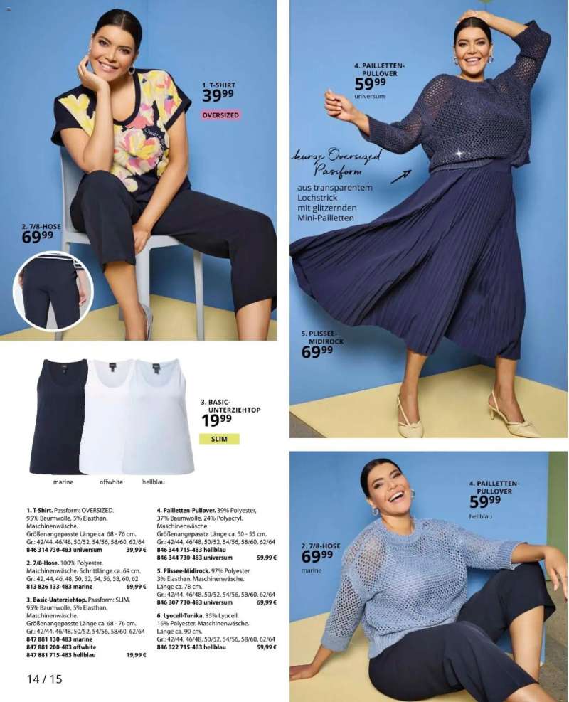 Ulla Popken Akciós újság Ulla Popken 14 oldal