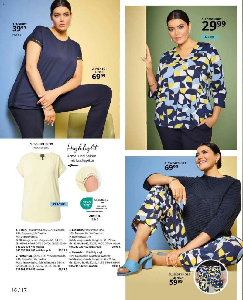 Ulla Popken Akciós újság Ulla Popken 16 oldal