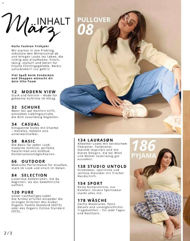 Ulla Popken Akciós újság Ulla Popken 2 oldal