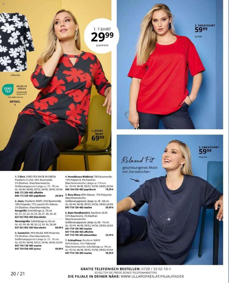 Ulla Popken Akciós újság Ulla Popken 20 oldal