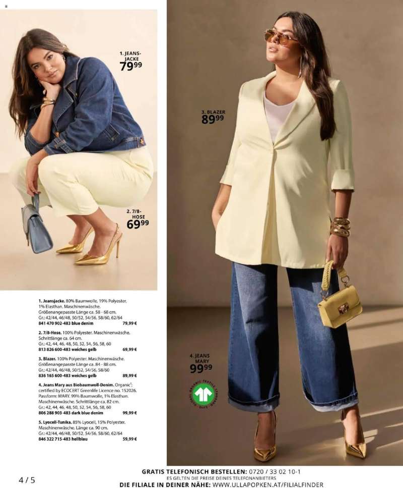 Ulla Popken Akciós újság Ulla Popken 4 oldal