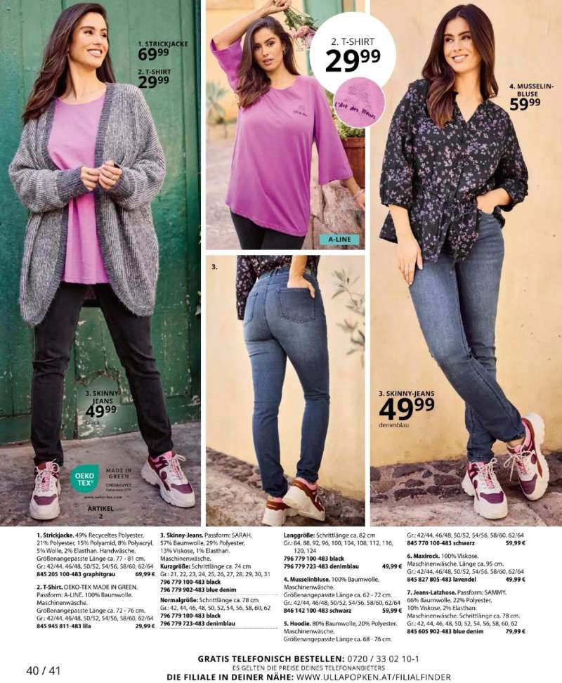 Ulla Popken Akciós újság Ulla Popken 40 oldal