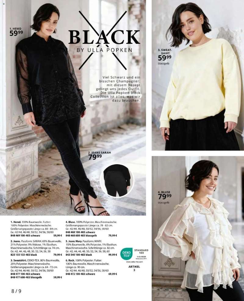 Ulla Popken Akciós újság Ulla Popken 8 oldal