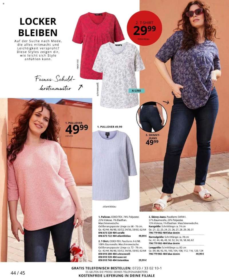 Ulla Popken Ulla Popken akciós újság 44 oldal