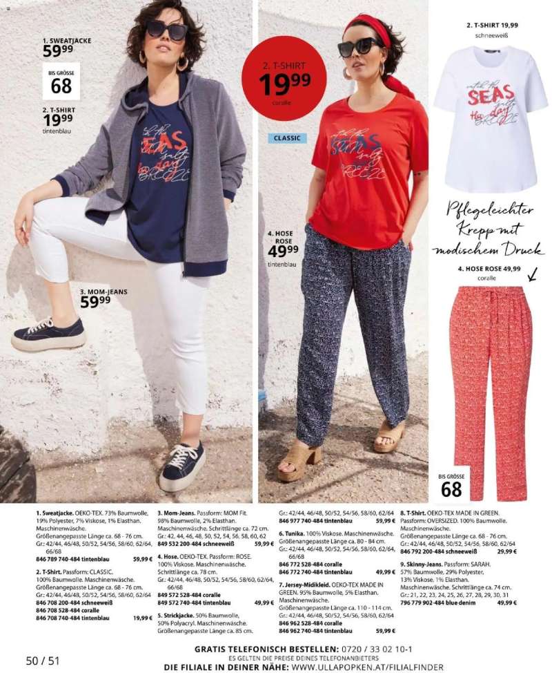 Ulla Popken Ulla Popken akciós újság 50 oldal