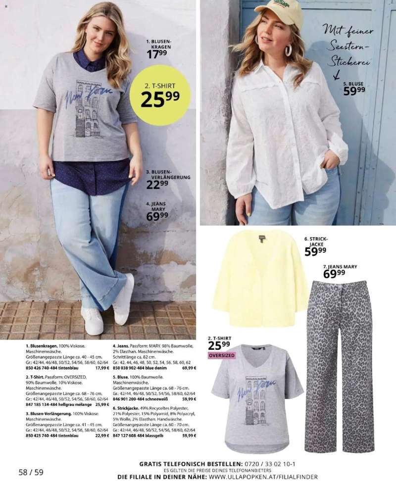 Ulla Popken Ulla Popken akciós újság 58 oldal
