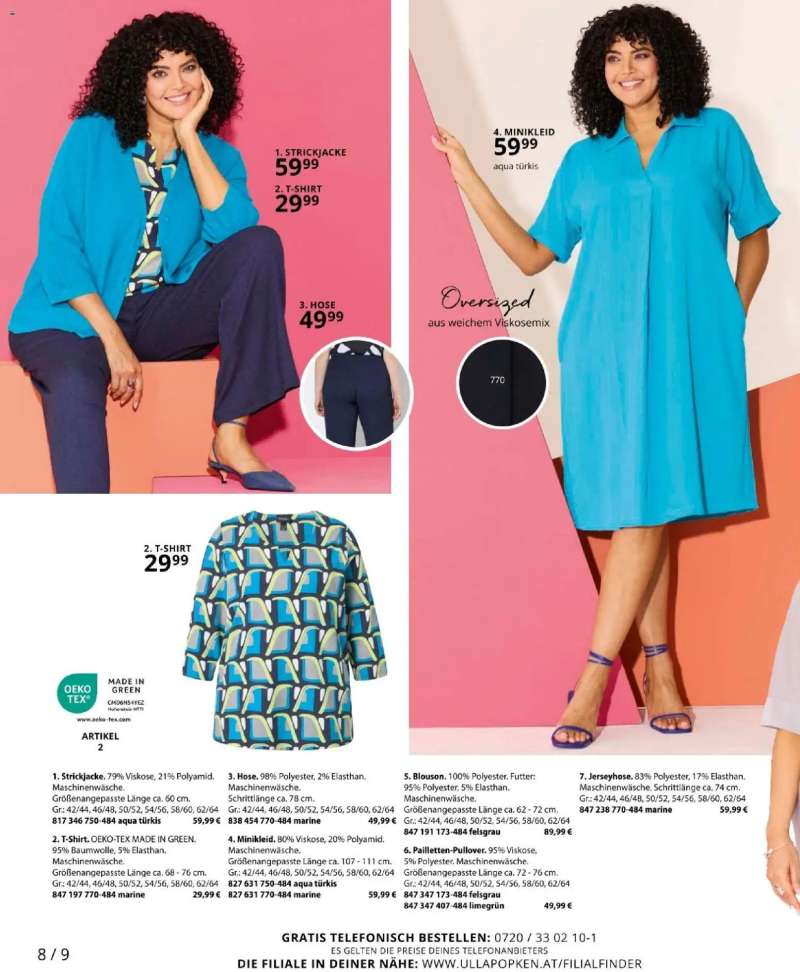 Ulla Popken Ulla Popken akciós újság 8 oldal