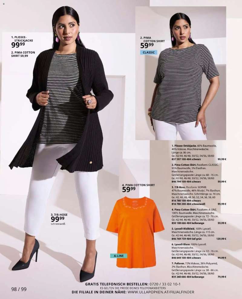 Ulla Popken Ulla Popken akciós újság 98 oldal