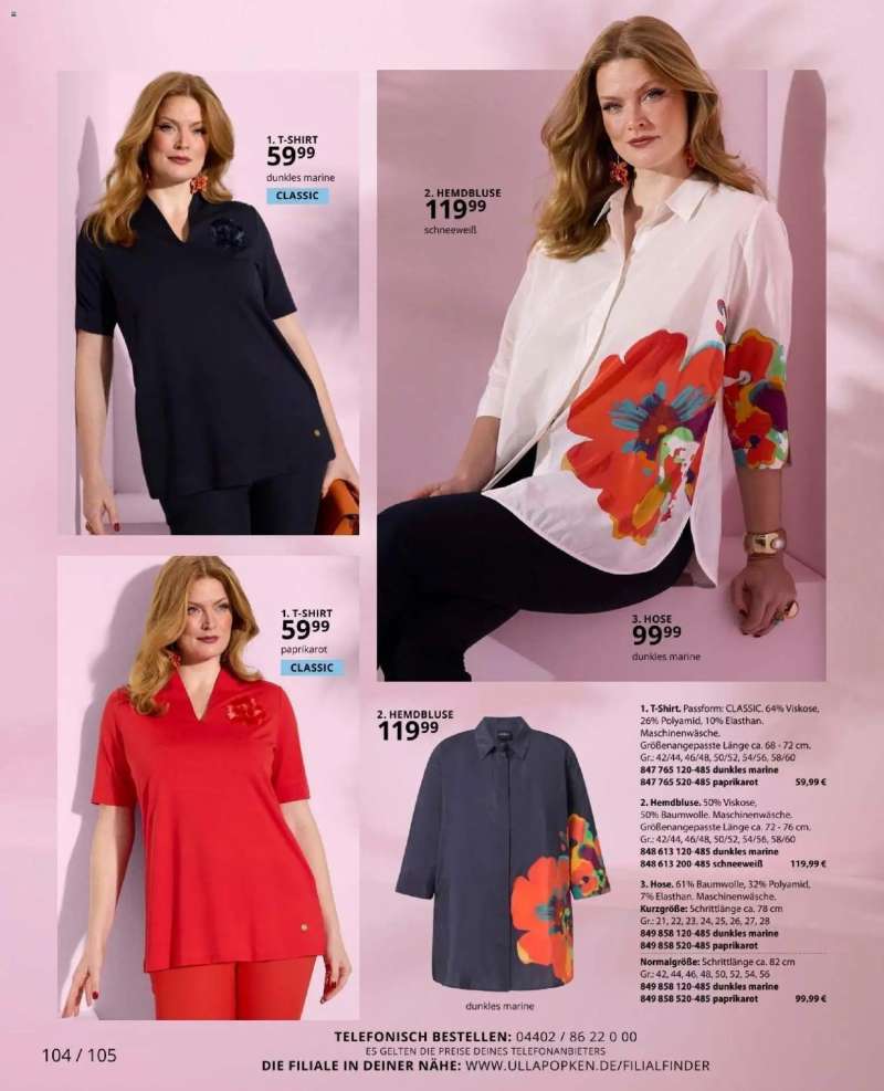 Ulla Popken Ulla Popken akciós újság 104 oldal