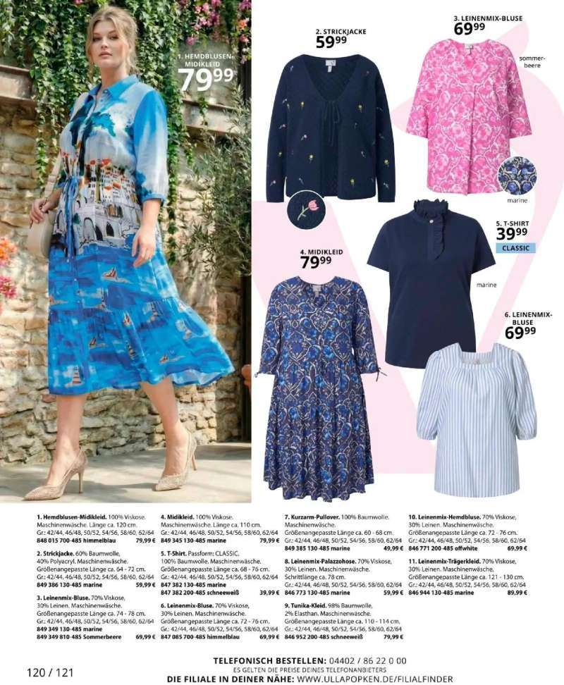 Ulla Popken Ulla Popken akciós újság 120 oldal