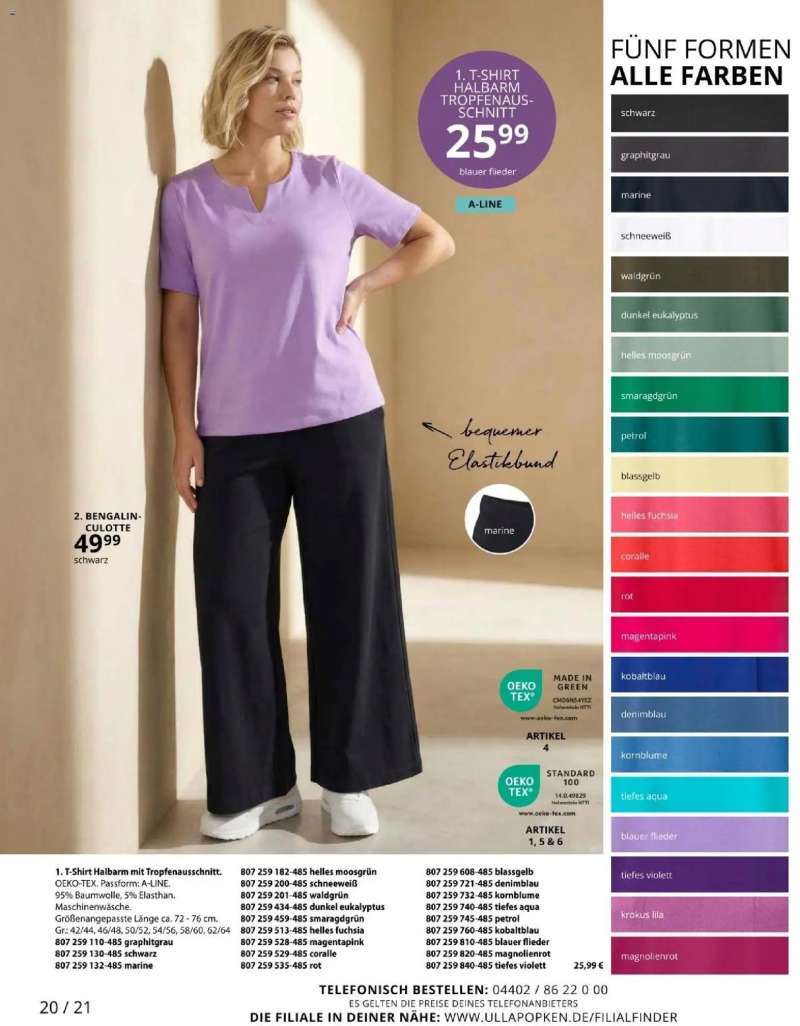 Ulla Popken Ulla Popken akciós újság 20 oldal