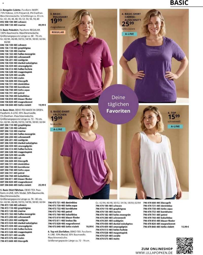 Ulla Popken Ulla Popken akciós újság 21 oldal